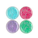 Lucky Charm Bunnies Glass Plates, Set of 4