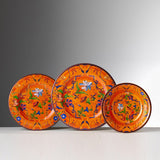 Firenze Melamine Salad Plate, Orange