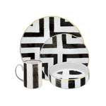 Vista Alegre Christian Lacroix Sol Y Sombra 4-Piece Place Setting