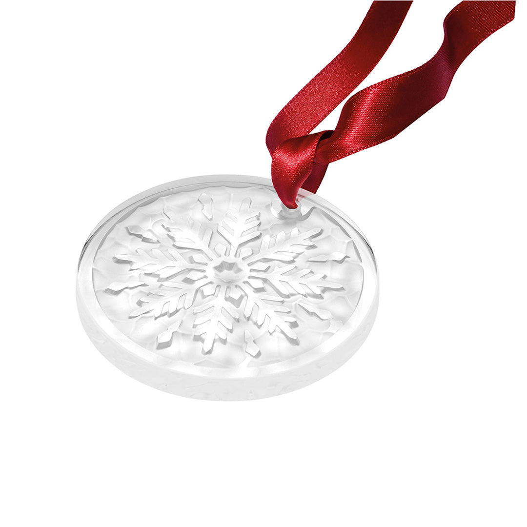 Lalique 2025 Frost Ornament, Clear