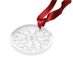Lalique 2025 Frost Ornament, Clear