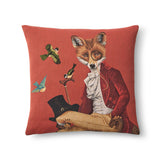 Dapper Mr. Fox Pillow