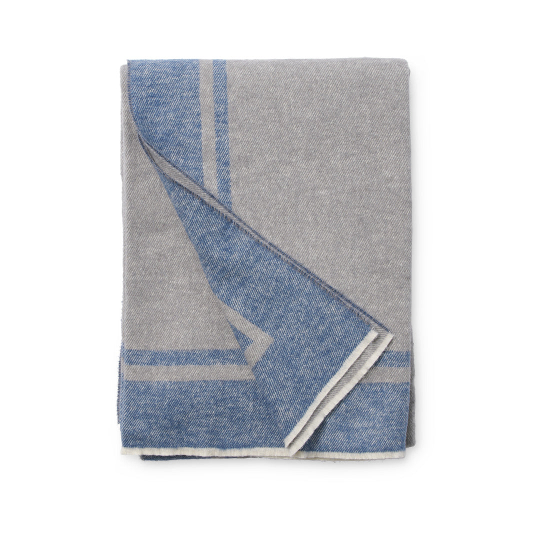 SFERRA Viletta Throw, Navy