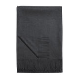 Paris Baby Alpaca Throw, Black