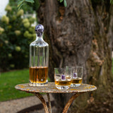 Elevo Double Old-Fashioned Glasses with Amethyst, Set of 2