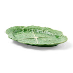 Bordallo Pinheiro Green Cabbage Oval Platter