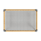 Indoor/Outdoor Bar Cart, Black & White