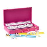 Pink Mahjong Set