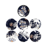 Silver Dragonfly Coasters, Set of 6