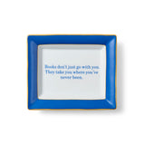 Books Repartee Tray