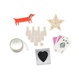 Tinsel Tassel Crackers, Set of 6
