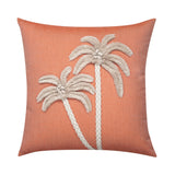 Paradise Indoor/Outdoor Pillow, Coral Square