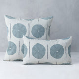Solstice Indoor/Outdoor Pillow, Aqua Lumbar