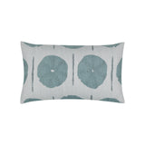 Solstice Indoor/Outdoor Pillow, Aqua Lumbar