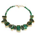Barbara Heinrich Emerald Crystal Necklace