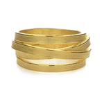 Barbara Heinrich Wide Wrapped Ribbon Ring