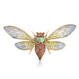 Cicada Opal Cicada Brooch