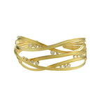 Barbara Heinrich Diamond Five Ribbon Cuff
