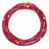 Ruby Wrap Bracelet