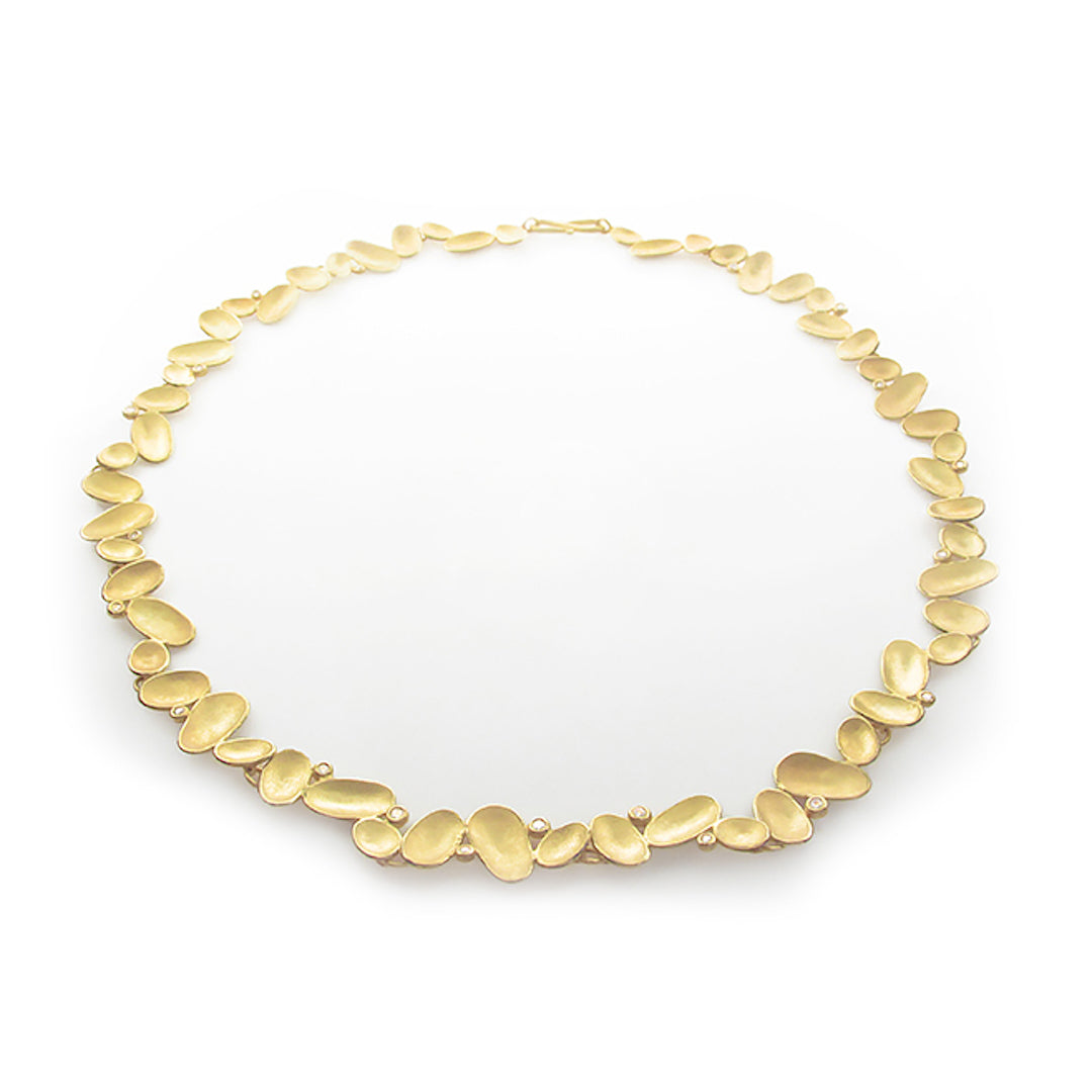 Barbara Heinrich Shell & Diamond Necklace
