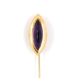 Victorian Marquise Amethyst Stick Pin