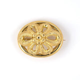 Victorian French Stipple-Finish Flower Petal Pin