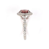 Tiffany Pink Tourmaline & Diamond Soleste Ring