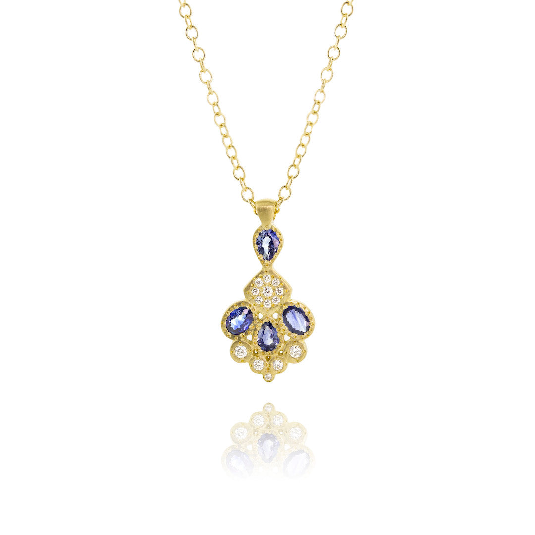 Adel Chefridi Tessera Charm Pendant Necklace