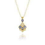 Adel Chefridi Tessera Charm Pendant Necklace