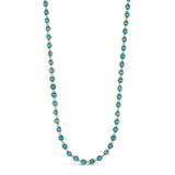 London Blue Topaz Woven Necklace
