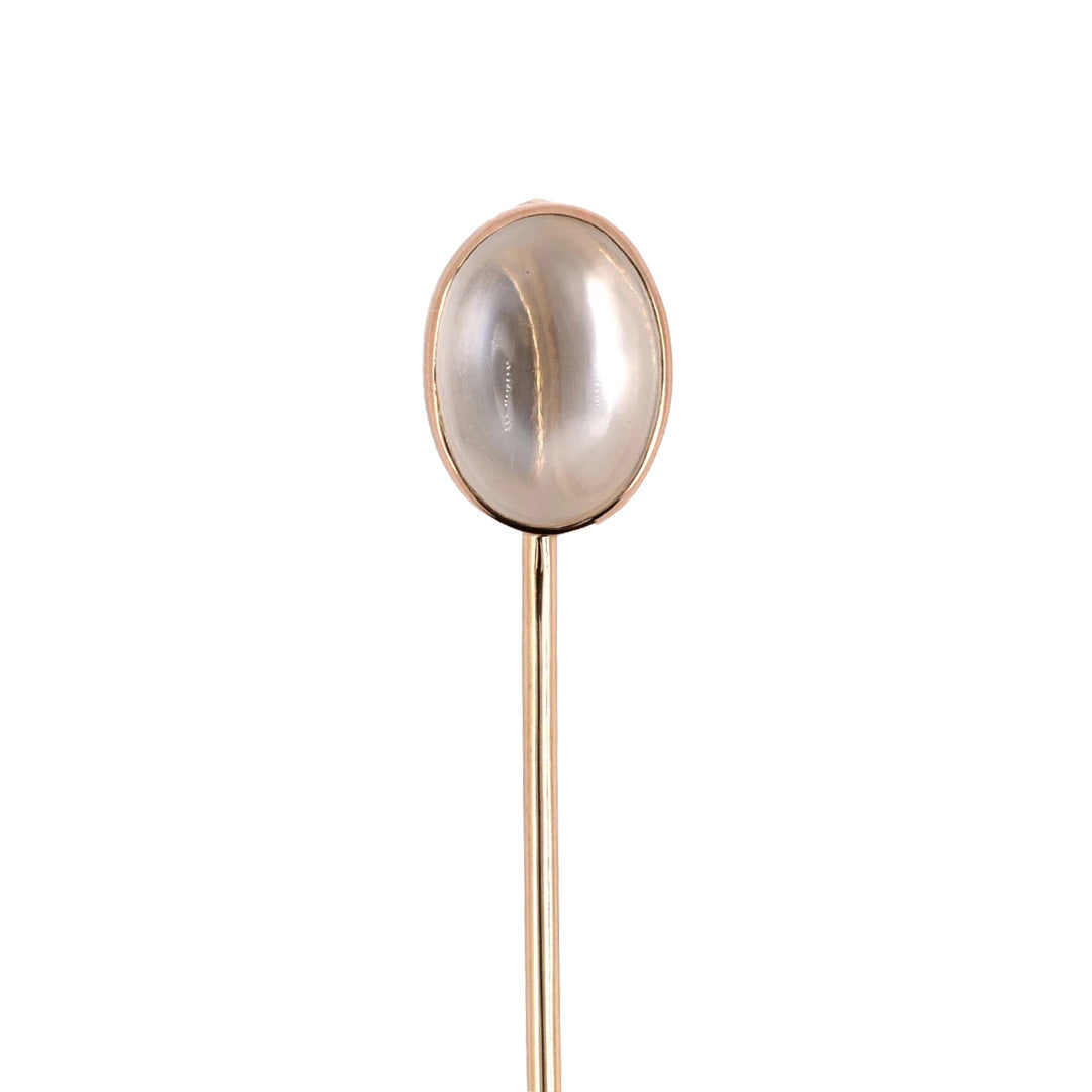 Victorian Moonstone Stick Pin