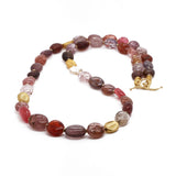 Multi-Color Spinel Beaded Necklace