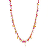 Multicolor Gemstone Briolette Necklace
