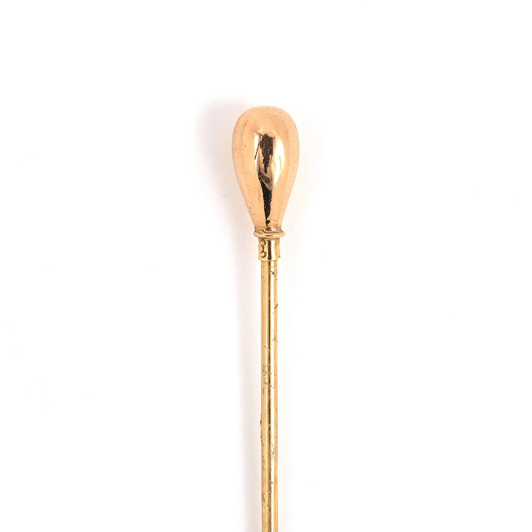 Estate Victorian Day, Clark & Co. Teardrop Hat Pin