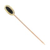 Victorian Bloodstone Carved Frame Stick Pin