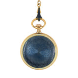 Art Nouveau Gold & Enamel Pendant Watch & Sautoir