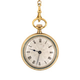 Art Nouveau Gold & Enamel Pendant Watch & Sautoir