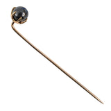 Hematite Bead Stick Pin
