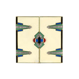Art Deco Diamond & Enamel Compact Mirror