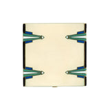 Art Deco Diamond & Enamel Compact Mirror