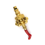 Georgian Charles Rawlings Sliver Gilt & Coral Whistle Baby Rattle