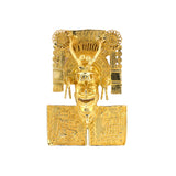 Golden Pectoral Rectangular Pin/Pendant