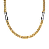 Italian Gold Curb Link Necklace