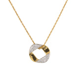 Verdura Diamond Curb-Link Piccolo Pendant Necklace