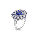 Sapphire & Diamond Ring