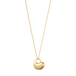 Georg Jensen Hearts of Georg Gold Pendant Necklace