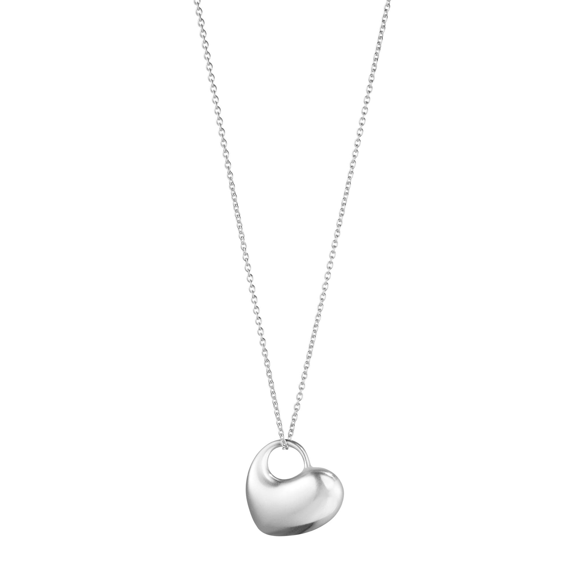 Georg Jensen Hearts of Georg Jensen Silver Pendant Necklace