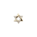 Loquet London Diamond Star of David Charm