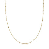 Loquet London Gold Spherical Chain, 32 Inch