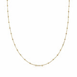 Loquet London Gold Spherical Chain, 18"
